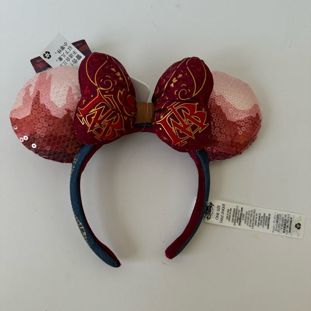 Disney Minnie Mouse Main Attraction Big Thunder Mountain Ear Headband